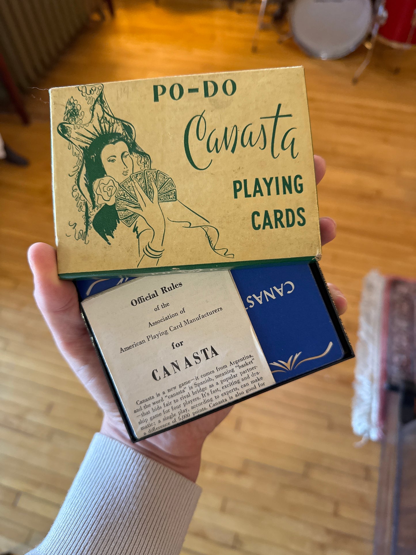 Canasta Playing Cards w Box