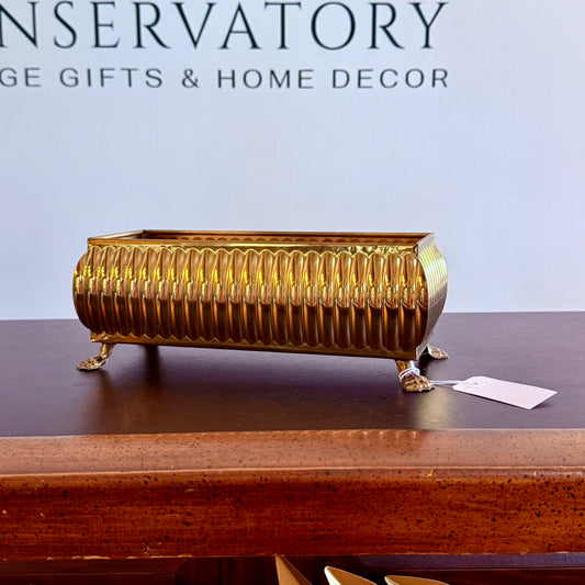 "Lion Paw" Jardiniere Fluted Planter